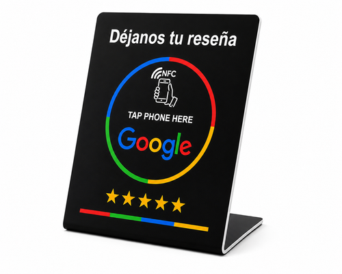 Soporte NFC para Reseñas de Google